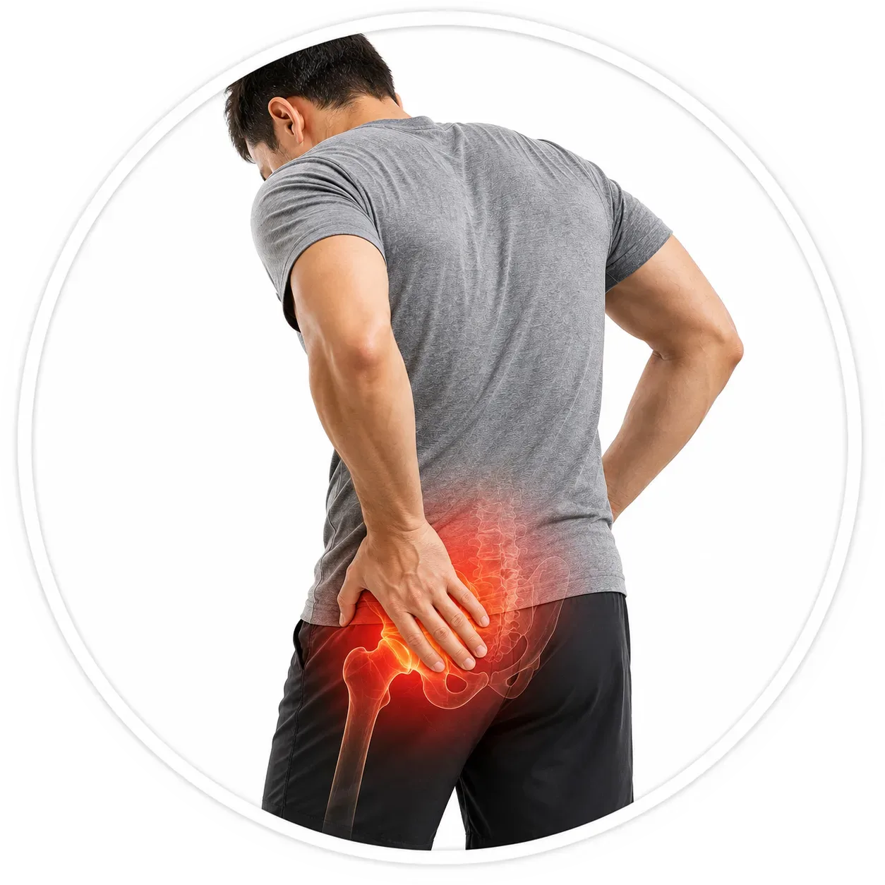 Hip pain relif icon
