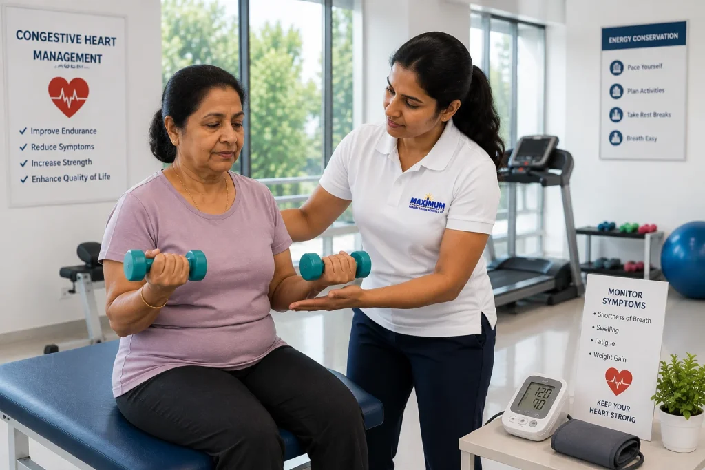 Pulmonary rehabilitation and breathing therapy for COPD