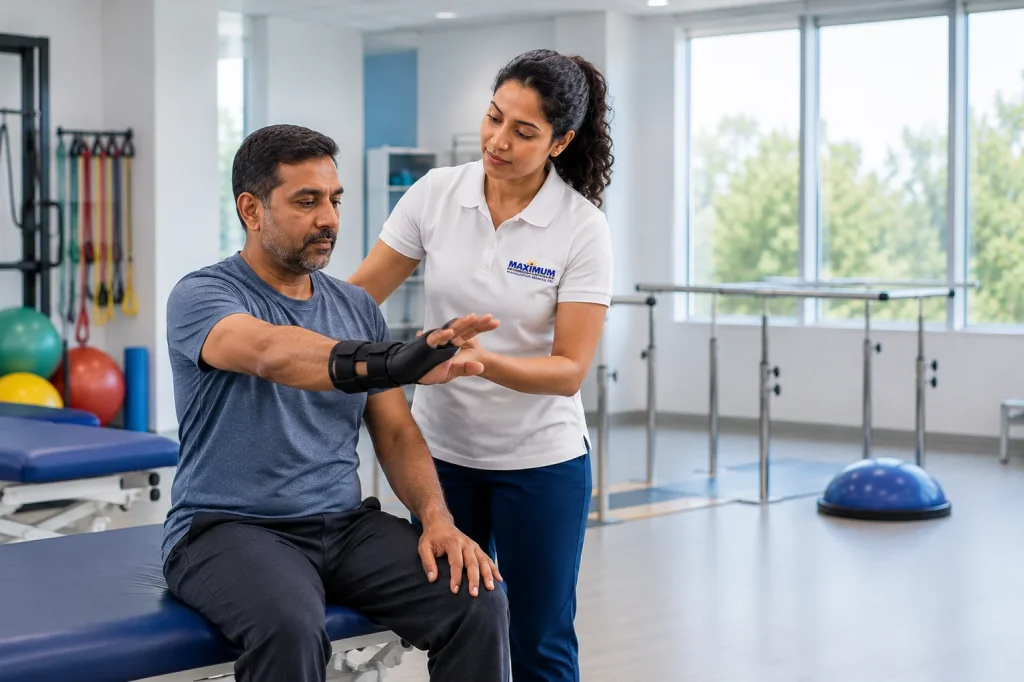 Physical therapy for peripheral nerve injury rehabilitation and recovery