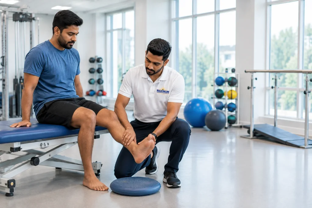 Physical therapy for peripheral neuropathy treatment and rehabilitation