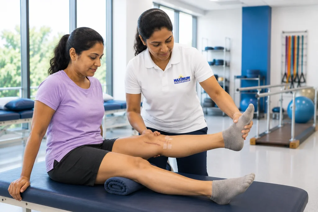 Physical therapy for post-surgical rehabilitation and recovery