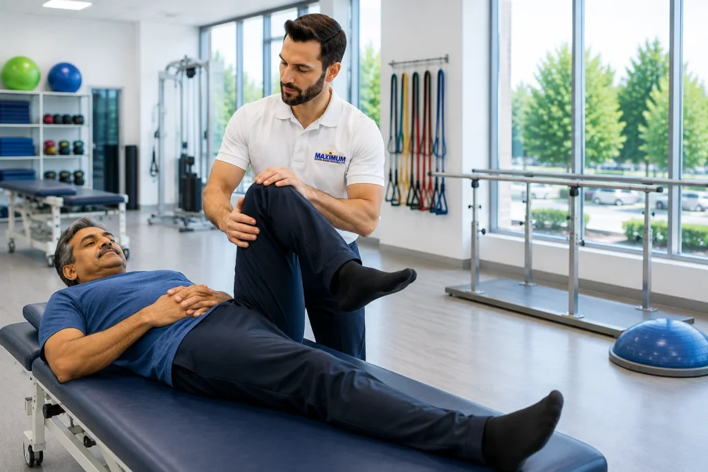 Physical therapy for sciatica and pinched nerve pain relief