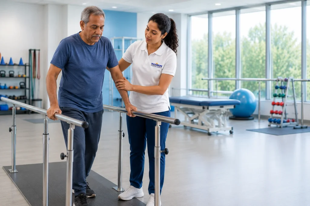 Physical therapy for stroke rehabilitation and recovery