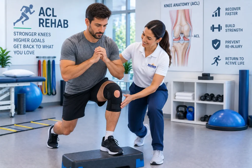 ACL rehab program in Evergreen Park, IL, Munster, IN and South Chicago
