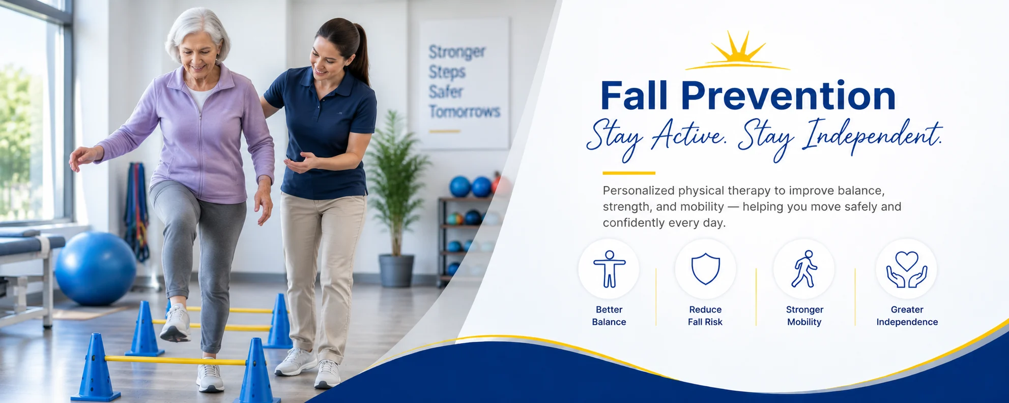 Fall Prevention Therapy in Munster, IN, Evergreen Park, IL, & South Chicago