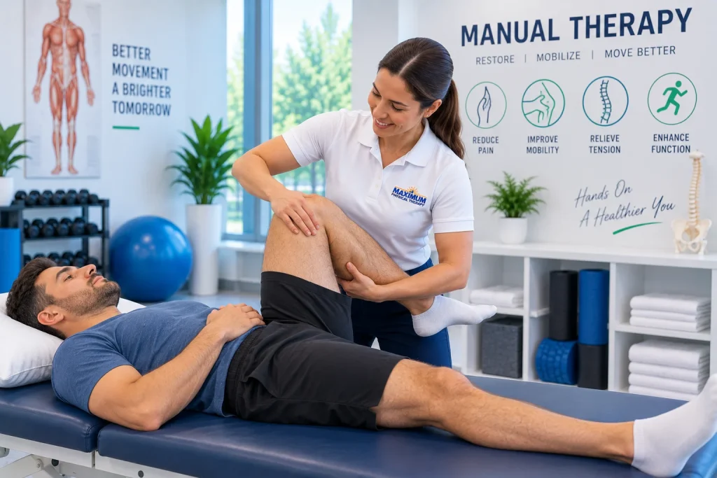 Manual therapy in Evergreen Park, IL, Munster, IN and South Chicago