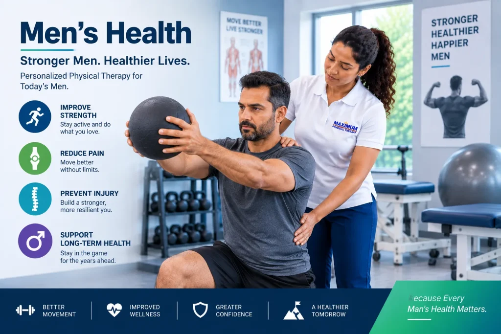 Men's health services in Evergreen Park, IL, Munster, IN and South Chicago