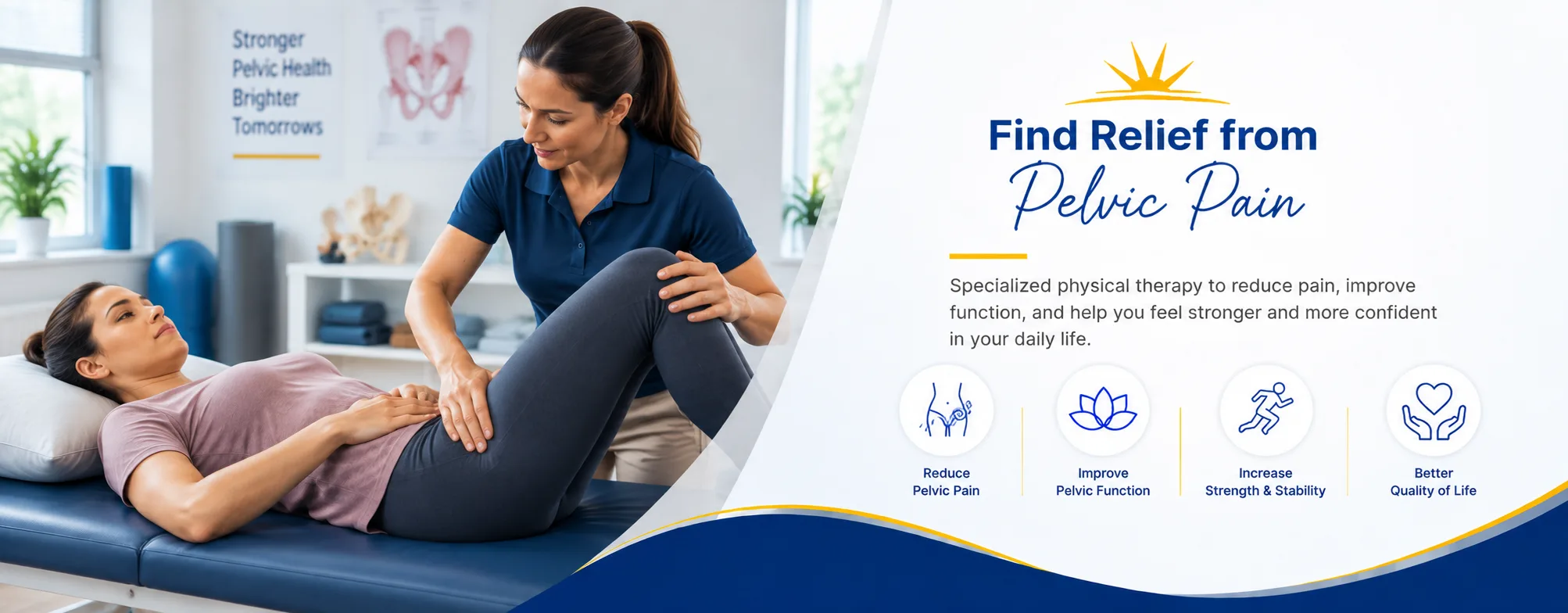 Pelvic floor physical therapy in Evergreen Park, IL, Munster, IN and South Chicago