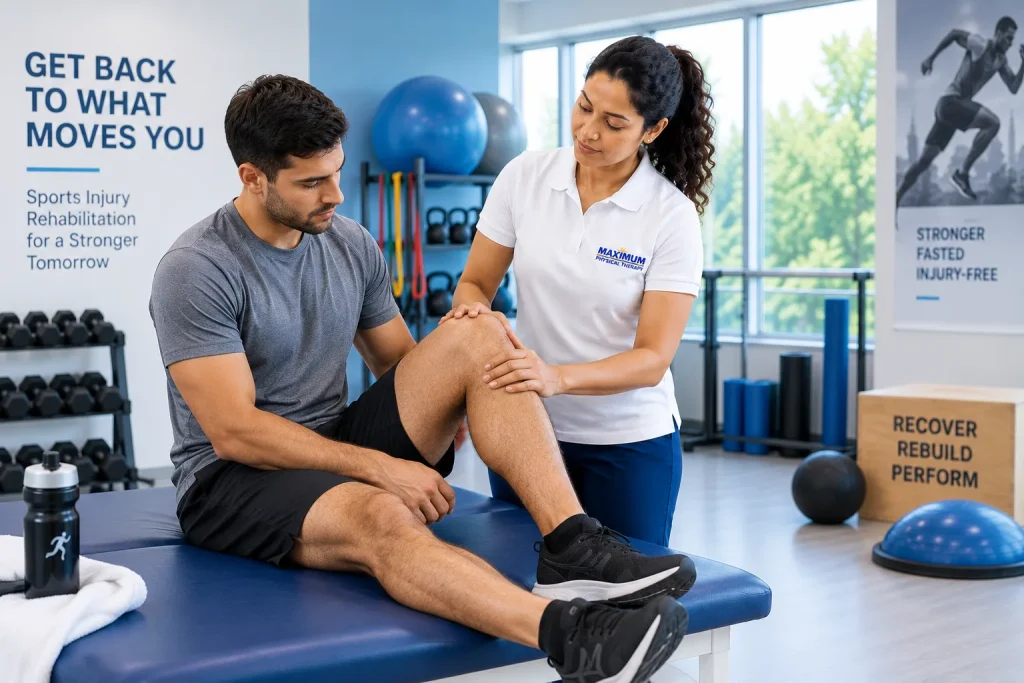 Sports injury treatment and physical therapy in Evergreen Park, IL, Munster, IN and South Chicago