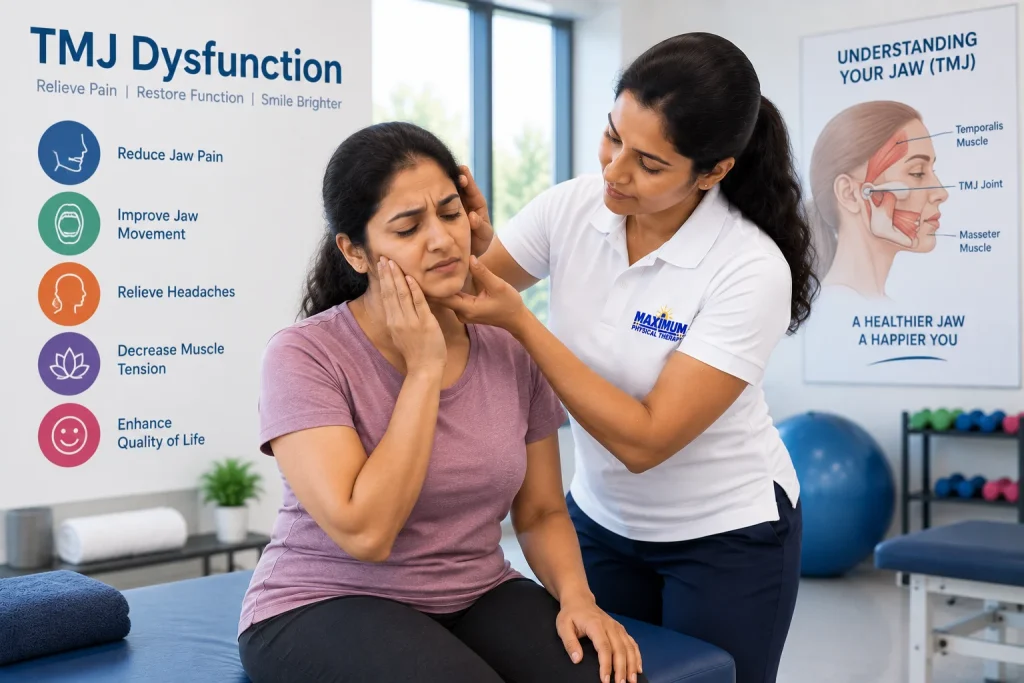 TMJ dysfunction treatment and physical therapy in Evergreen Park, IL, Munster, IN and South Chicago