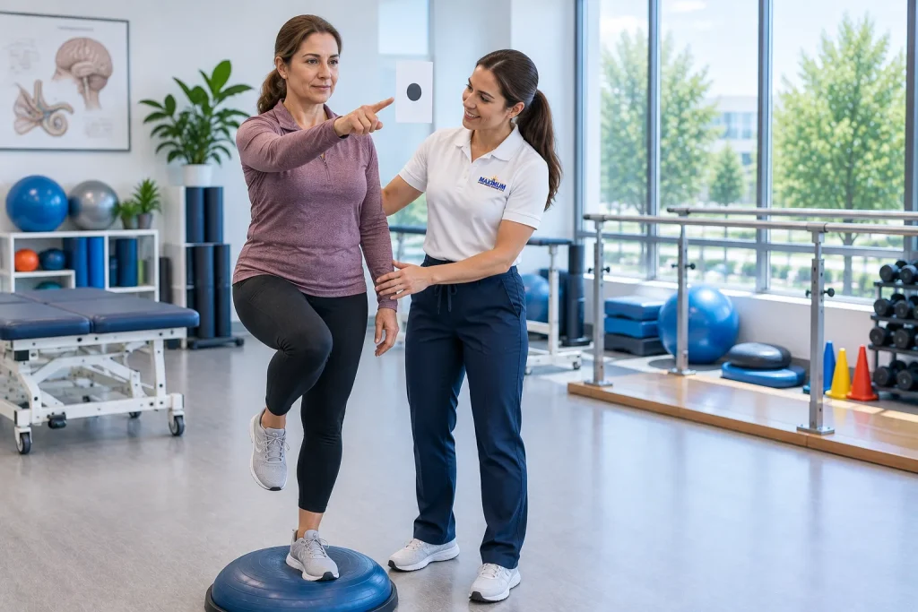 Vestibular disorder treatment and physical therapy in Evergreen Park, IL, Munster, IN and South Chicago