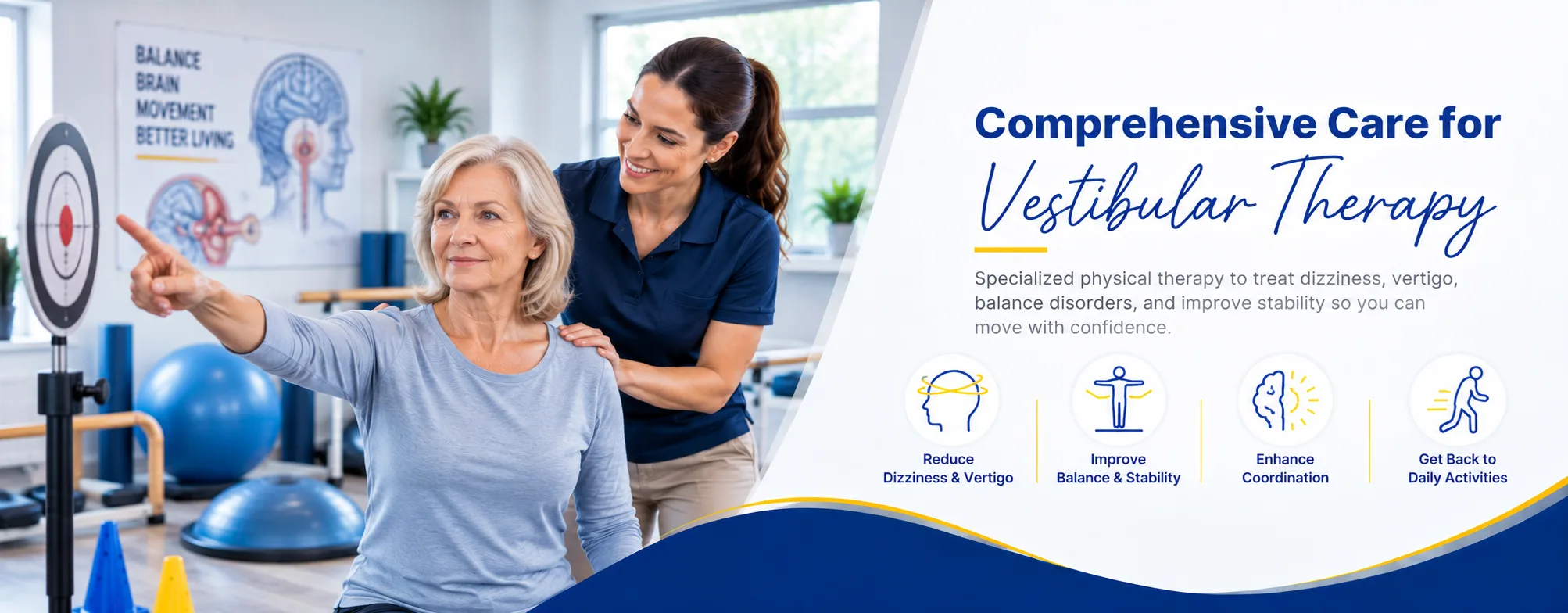 Vestibular rehab in Evergreen Park, IL, Munster, IN and South Chicago
