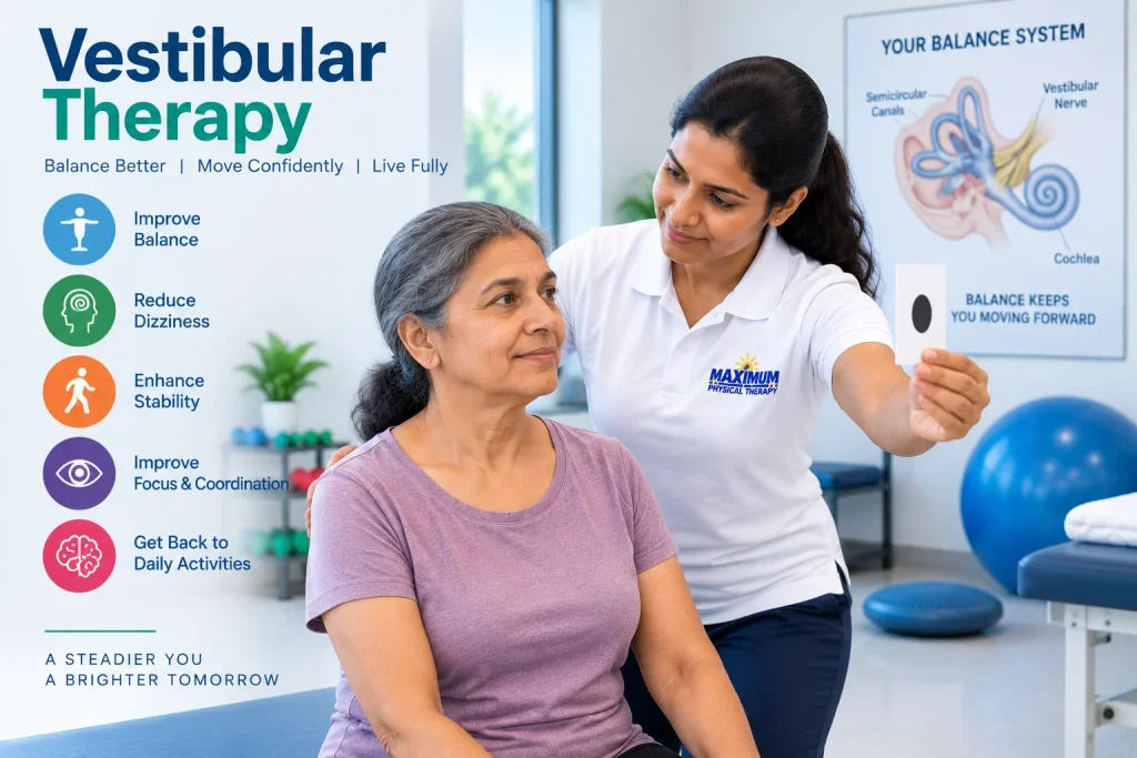 Vestibular rehabilitation therapy in Evergreen Park, IL, Munster, IN and South Chicago