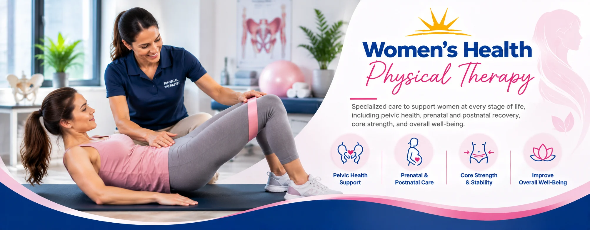 Women's health physical therapy in Evergreen Park, IL, Munster, IN and South Chicago