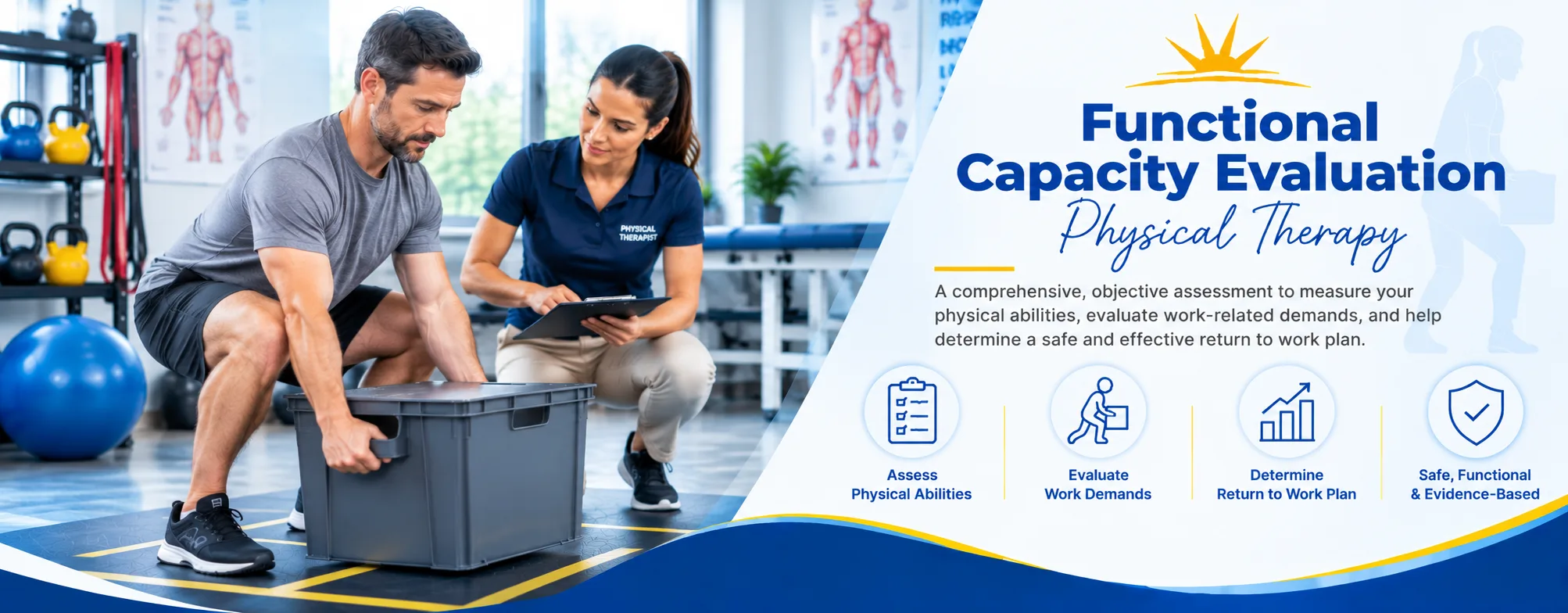 Functional capacity assessment in Evergreen Park, IL, Munster, IN and South Chicago